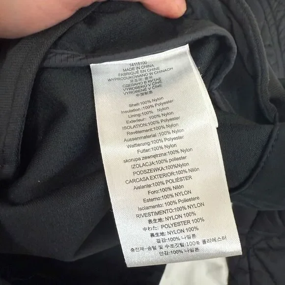 BURTON WOMENS Jacket QUILTED Softshell Full Zip Ski Outdoor Hike Size XS - Picture 9 of 13